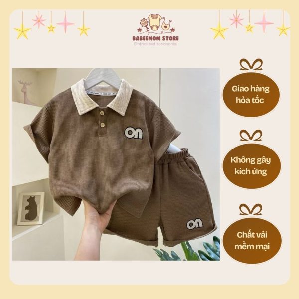 Combo quần áo màu nấu cho bé trai