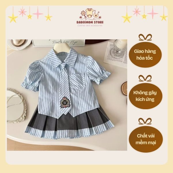 Combo đồ váy cho bé gái