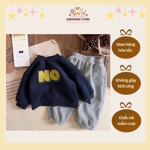 Set quần áo cho bé trai