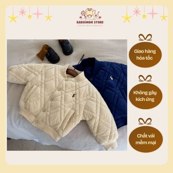 Áo khoác mùa đông cho bé