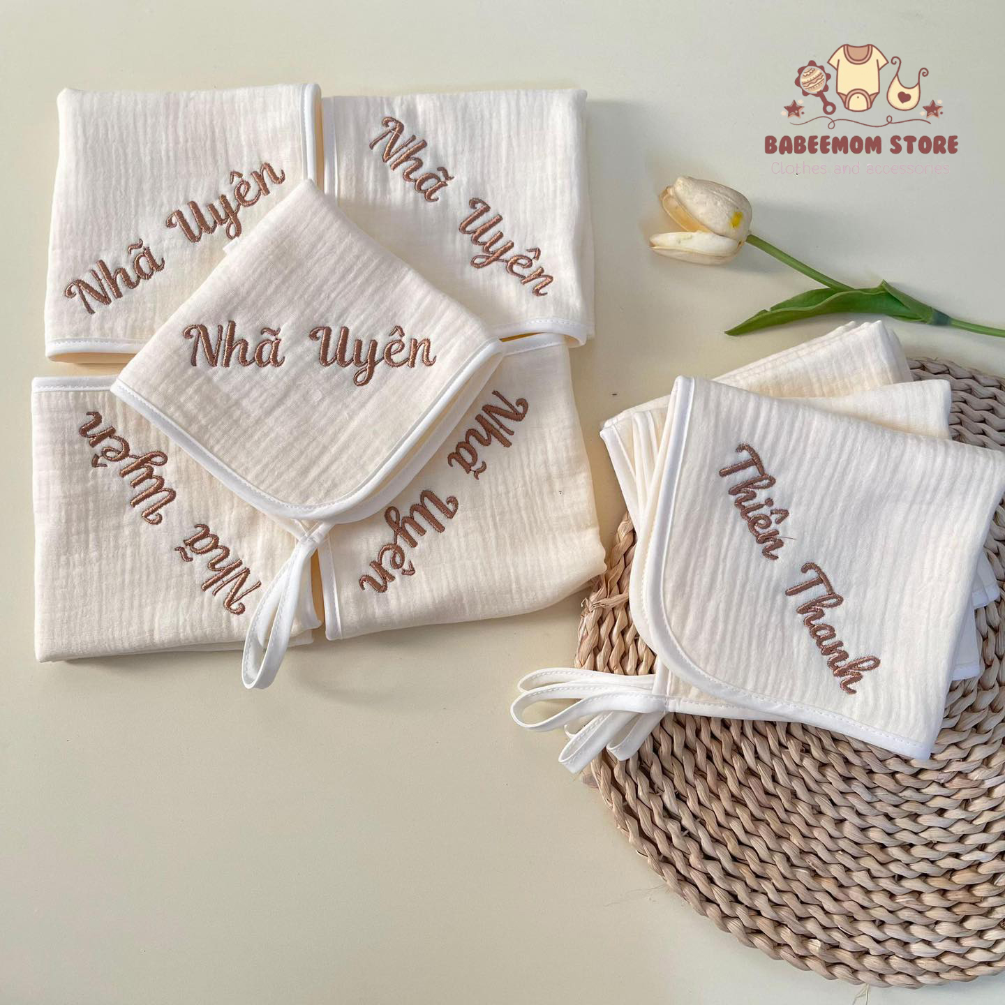 Thêu Tên Lên Khăn – Nghệ Thuật Cá Nhân Hóa Đẳng Cấp, Khẳng Định Phong Cách Sống Năm 2025