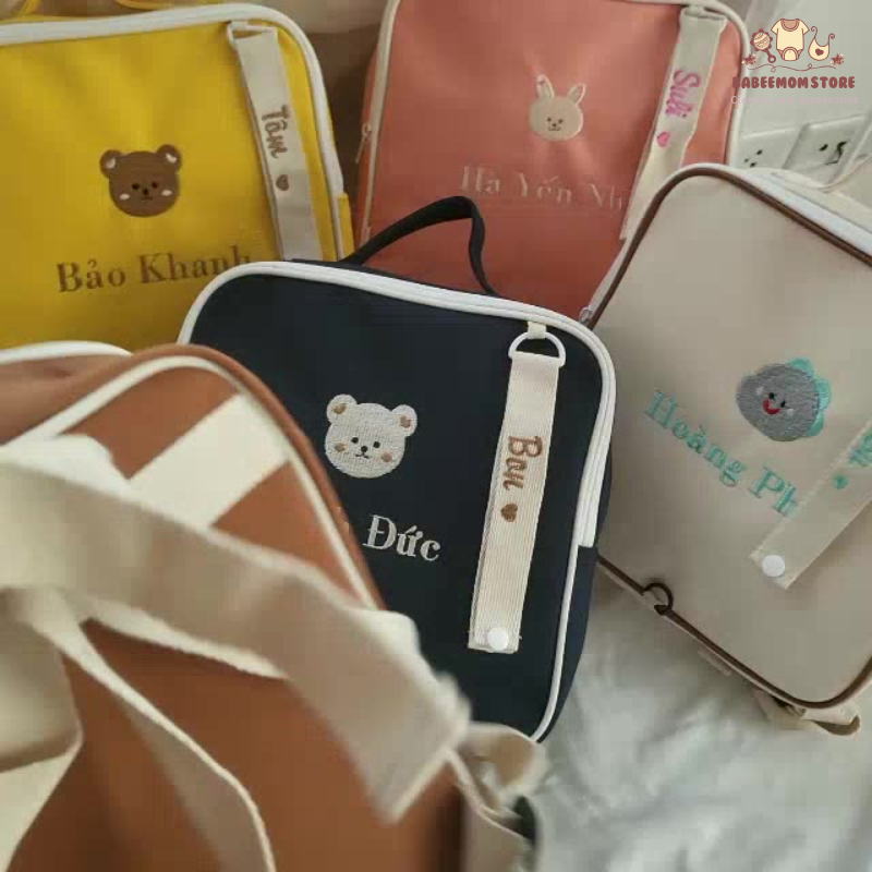 Balo thêu tên mẫu mới cho bé tại Babeemom