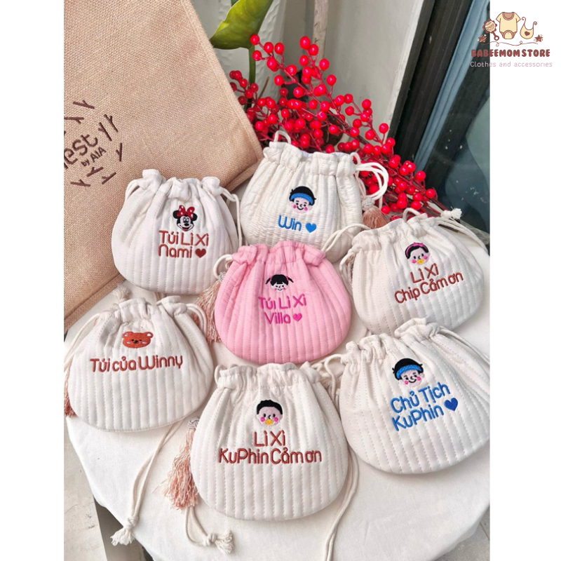túi thêu tên cá nhân hóa