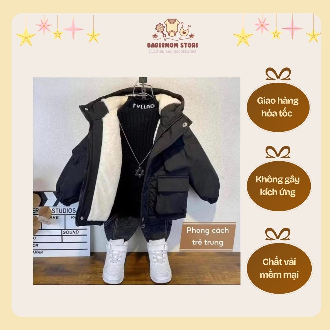 Combo quần áo mùa đông cho bé