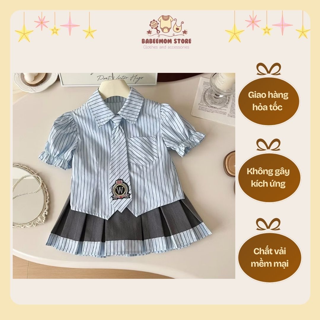 Combo đồ váy cho bé gái