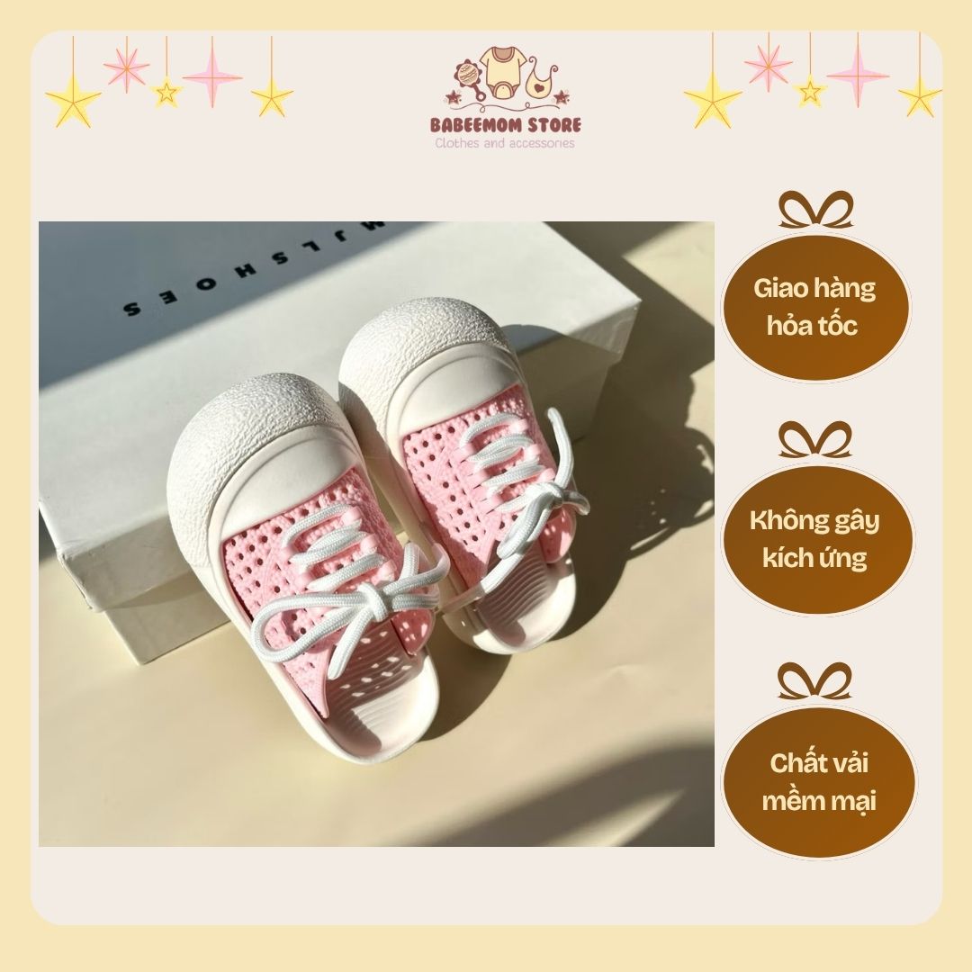 Dép cho bé gái màu hồng