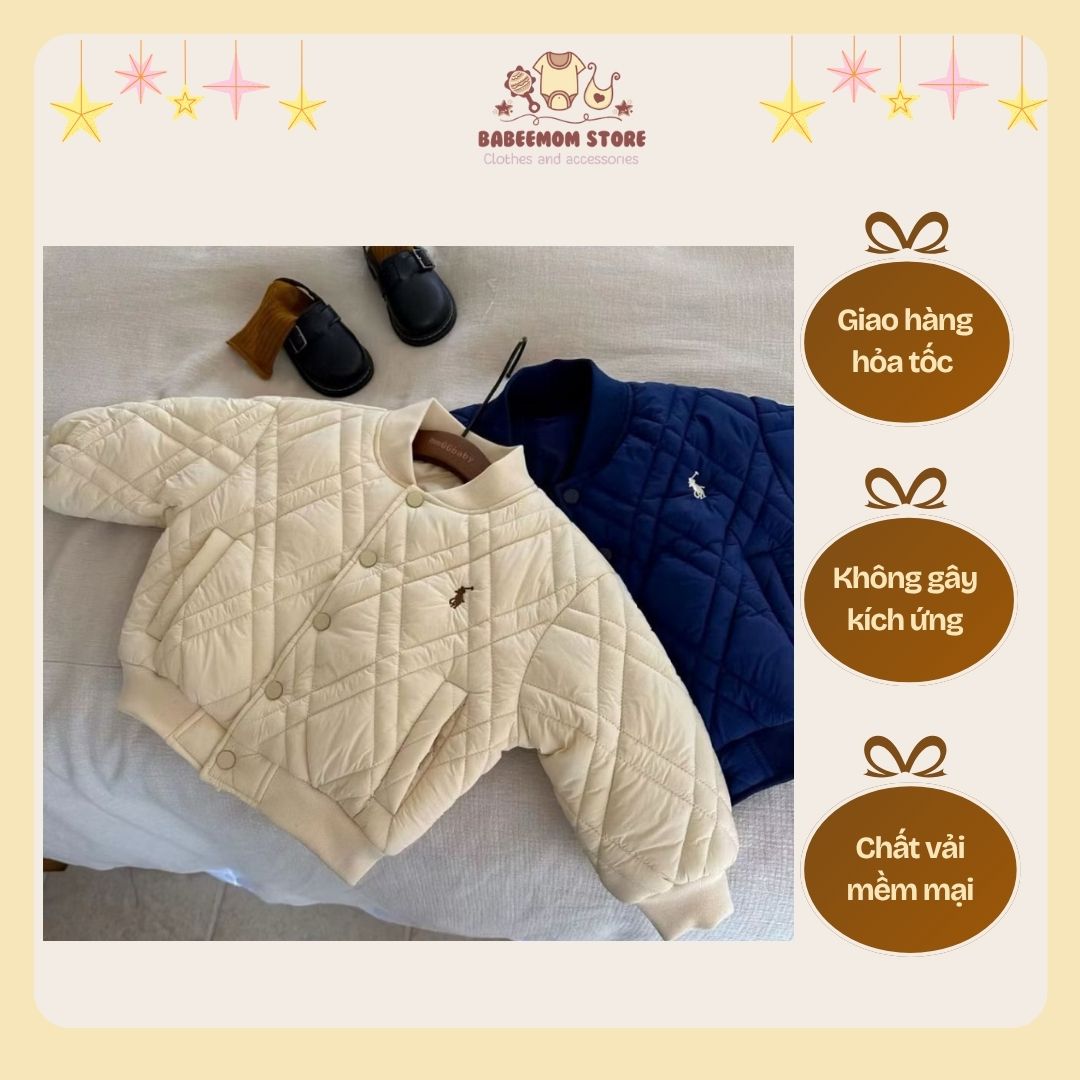 Áo khoác mùa đông cho bé