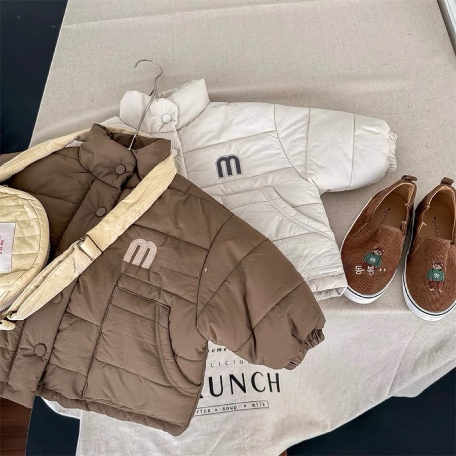 Áo khoác phao trần bông cho bé